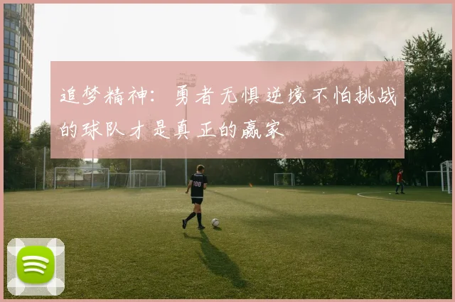 追梦精神：勇者无惧逆境不怕挑战的球队才是真正的赢家